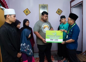 12 JULAI 2023 – SUMBANGAN SKIM KAFALAH MAHABBAH UNTUK 8 BERADIK YATIM PIATU