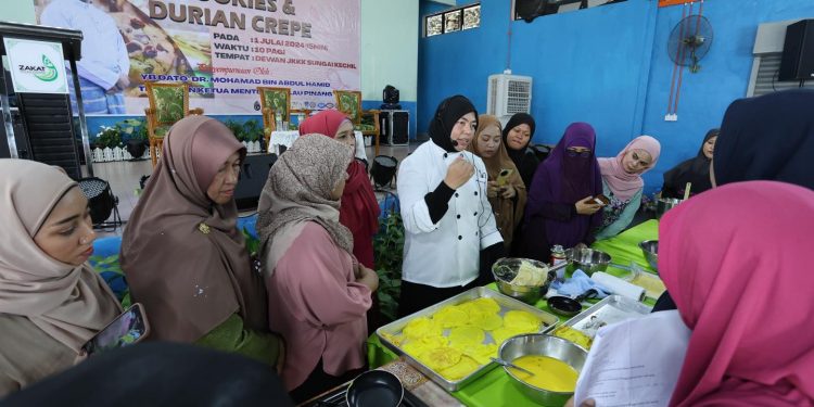 1 JULAI 2024 – KURSUS PEMBUATAN COOKIES & DURIAN CREPE