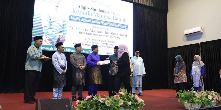 27 SEPTEMBER 2024 – MAJLIS SUMBANGAN ZAKAT KEPADA MANGSA BANJIR MAINPP