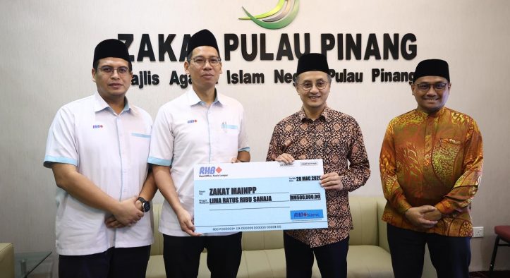 20 MAC 2025 – PEMBAYARAN ZAKAT KORPORAT OLEH RHB ISLAMIC