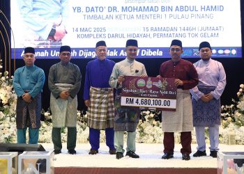15 MAC 2025 – MAJLIS IFTAR JAMAIE BERSAMA TKM1 PULAU PINANG & PENYERAHAN SAGU HATI RAYA FAKIR MISKIN TAHUN 1446/2025